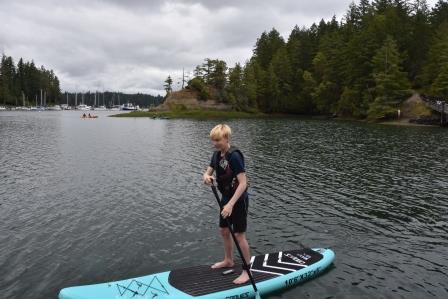 First Time Paddle Boarder Ken