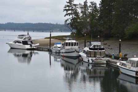 Boats begin to arrive