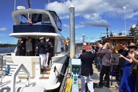 Boat Christening Held