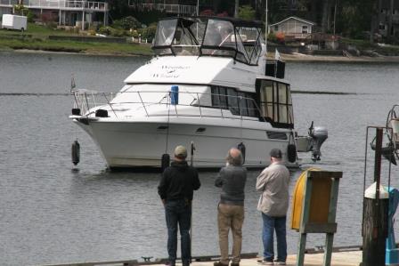 Boats Arriving at Island Home